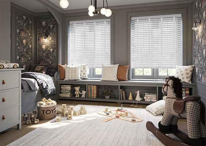 Ecowood Deluxe, Porcelain Grey Satin - Venetian Blind - Image 7